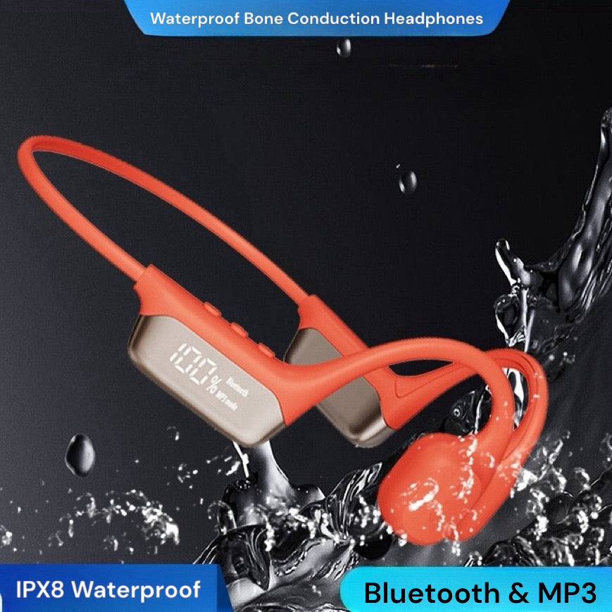 Waterdichte Bluetooth Hoofdtelefoons voor Zwemmen en Sport