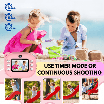 Instantcamera met Printer Draagbare Inktloze Fotoprinter Compact