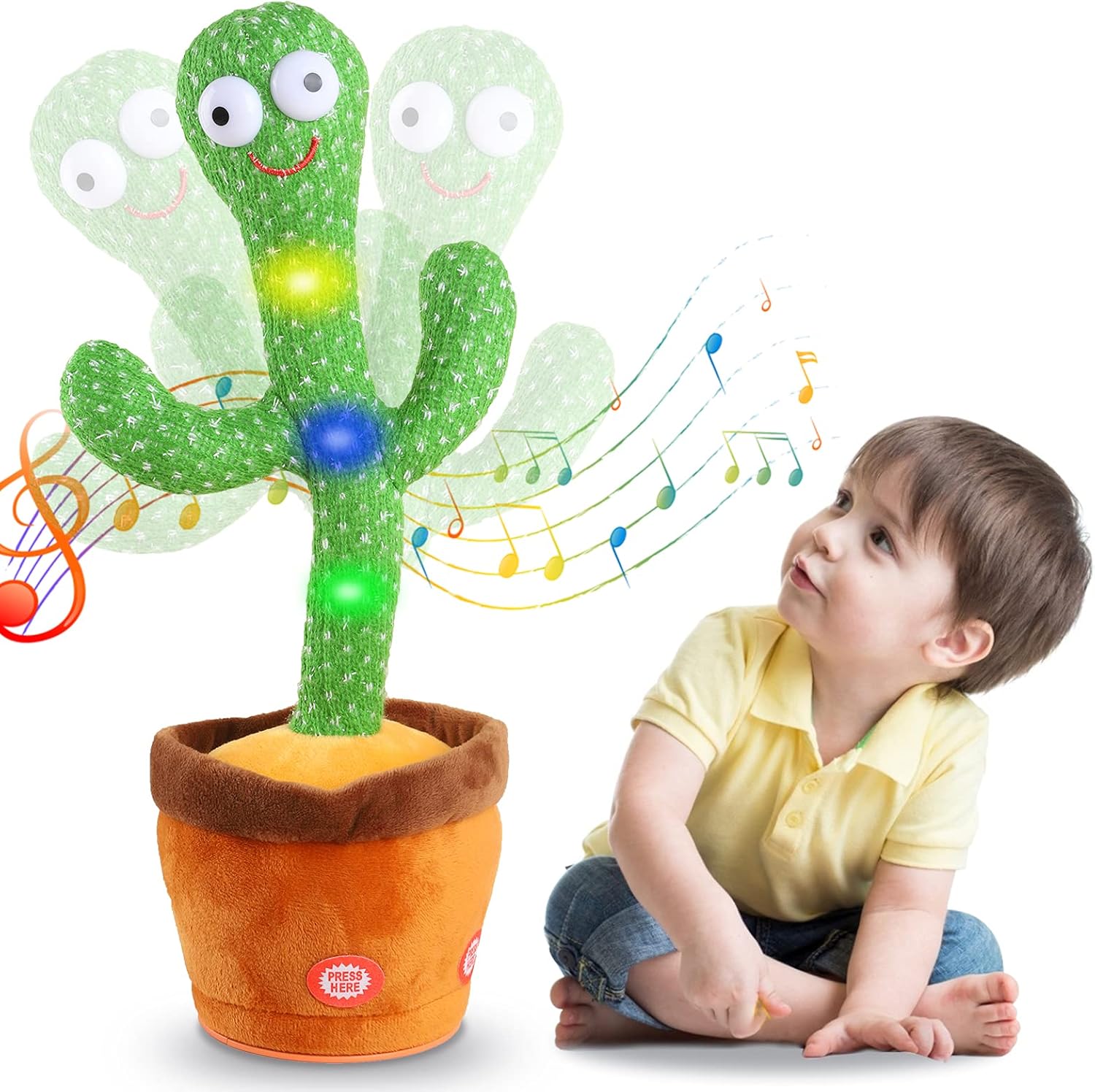 Interactief Pluche Speelgoed met Muziek en Licht