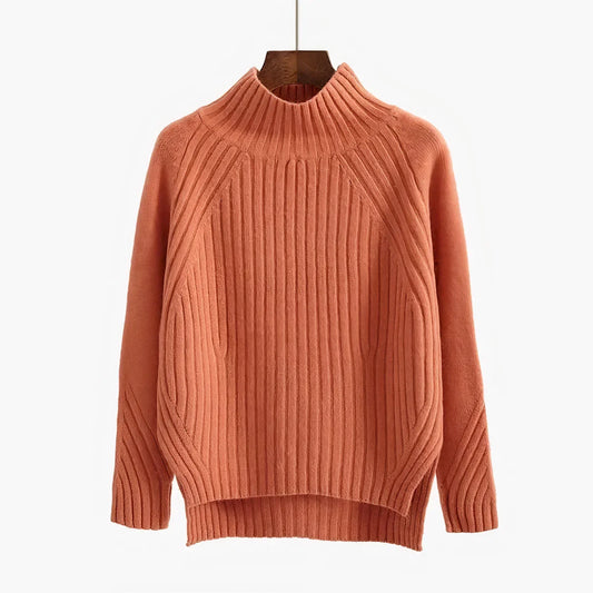 Dames Coltrui Gebreid – Comfortabele en Stijlvolle Trui voor Herfst