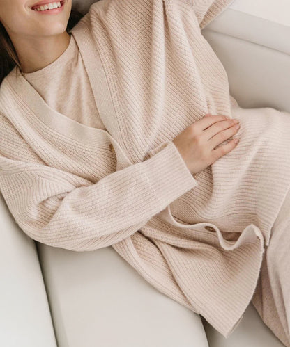 Cardigan Dames – Elegante gebreide cardigan met lange mouwen voor elke gelegenheid