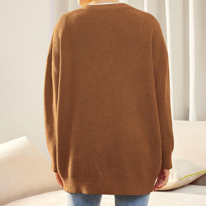 Cardigan Dames – Elegante gebreide cardigan met lange mouwen voor elke gelegenheid