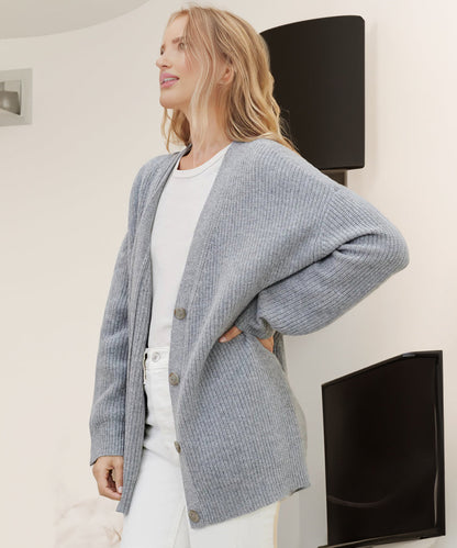 Cardigan Dames – Elegante gebreide cardigan met lange mouwen voor elke gelegenheid