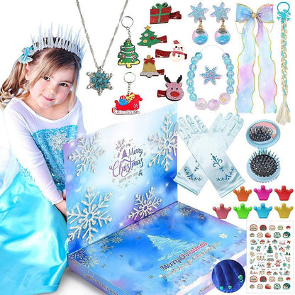 Adventskalender Kinderen Prinses Sieraden Set Blind Box