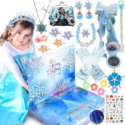 Adventskalender Kinderen Prinses Sieraden Set Blind Box