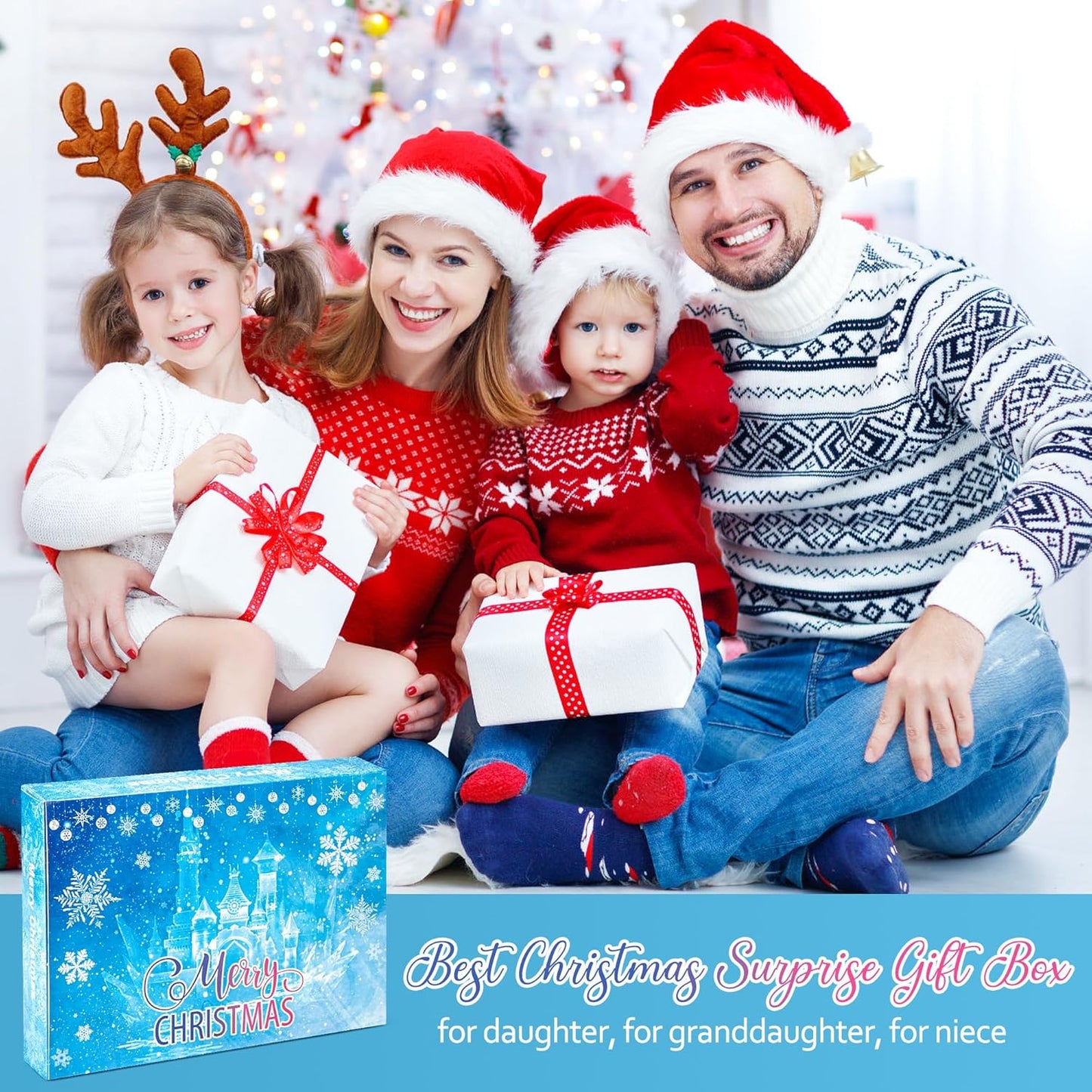 Adventskalender Kinderen Prinses Sieraden Set Blind Box