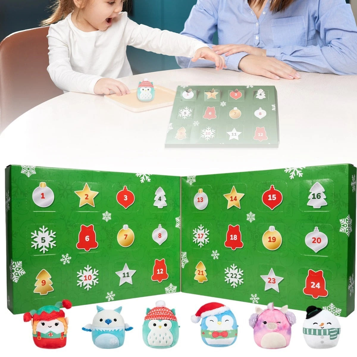 Adventskalender Kinderen 2025 Poppen Blind Box 24 Speelgoed
