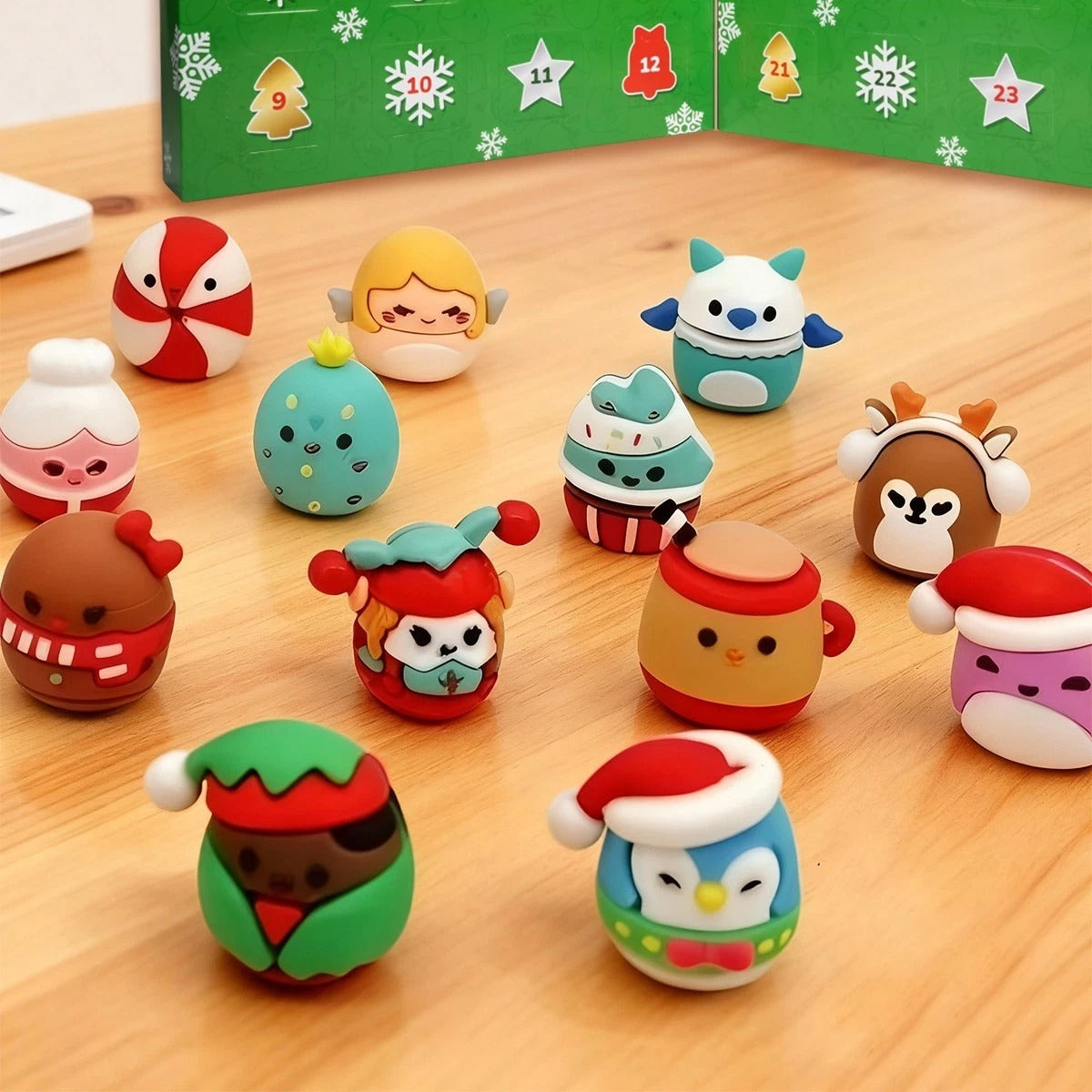 Adventskalender Kinderen 2025 Poppen Blind Box 24 Speelgoed