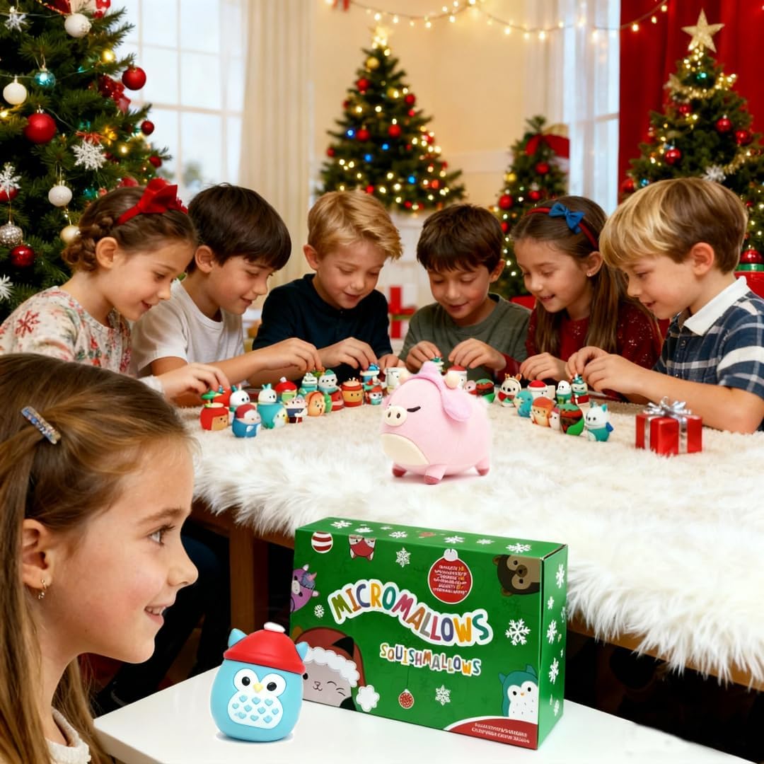 Adventskalender Kinderen 2025 Poppen Blind Box 24 Speelgoed