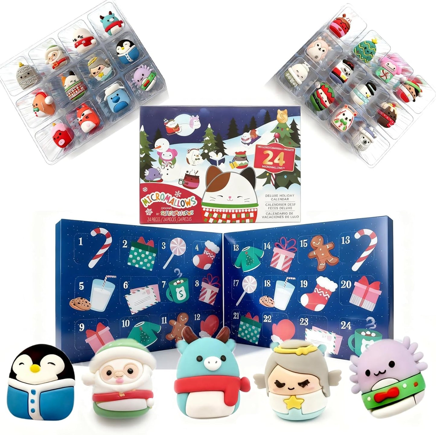 Adventskalender Kinderen 2025 Poppen Blind Box 24 Speelgoed