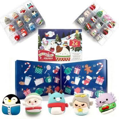 Adventskalender Kinderen 2025 Poppen Blind Box 24 Speelgoed