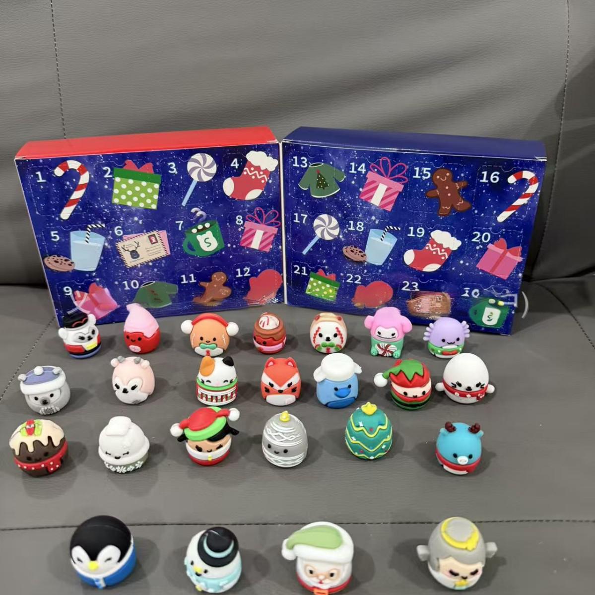 Adventskalender Kinderen 2025 Poppen Blind Box 24 Speelgoed