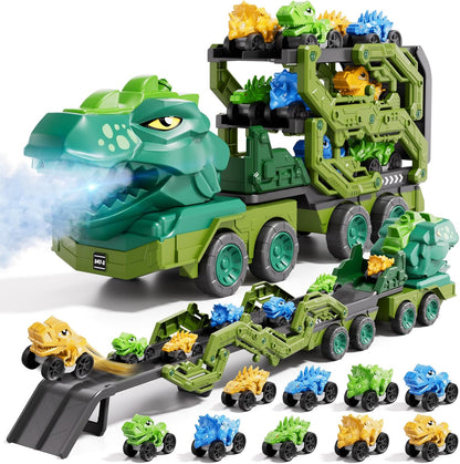 Dinosaur Truck Speelgoedset met Dino Auto's en Circuit