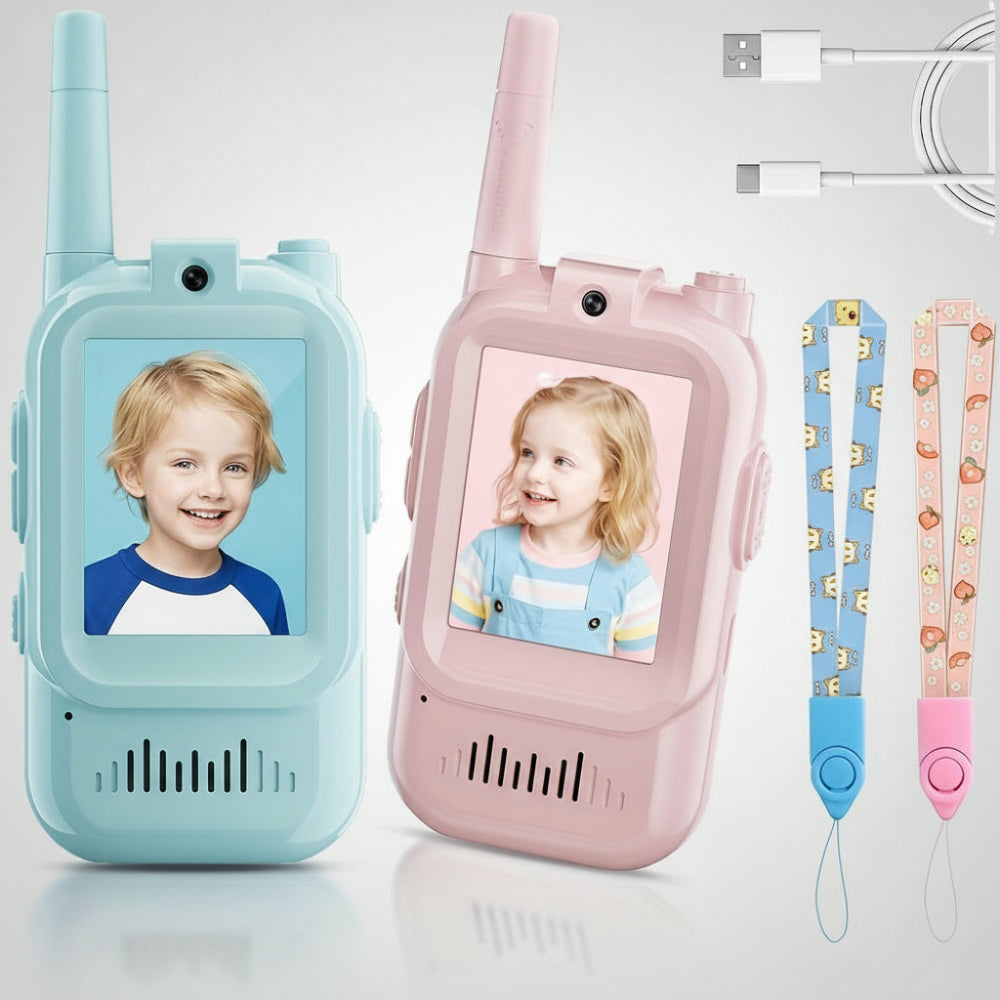 Walkie Talkies Twee-Weg Video Chat Kinderspeelgoedset