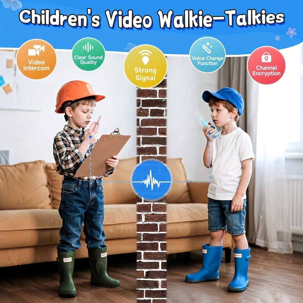 Walkie Talkies Twee-Weg Video Chat Kinderspeelgoedset