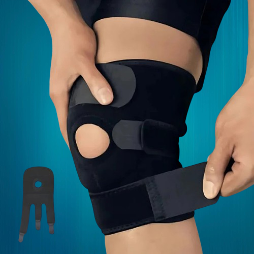 Knieband Compressie Verstelbaar Pijnverlichting Letsel Artritis Stabiliteit