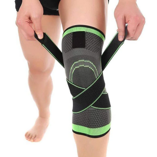 Kniebrace Compressiesleeve met Patella Banden