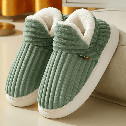 Zachte Huisschoenen Dames – Comfortabele Slippers van Hoofdkatoen voor Thuis