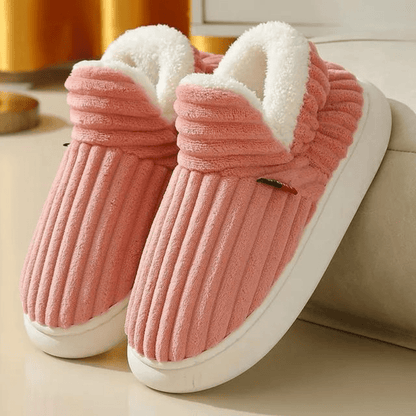 Zachte Huisschoenen Dames – Comfortabele Slippers van Hoofdkatoen voor Thuis
