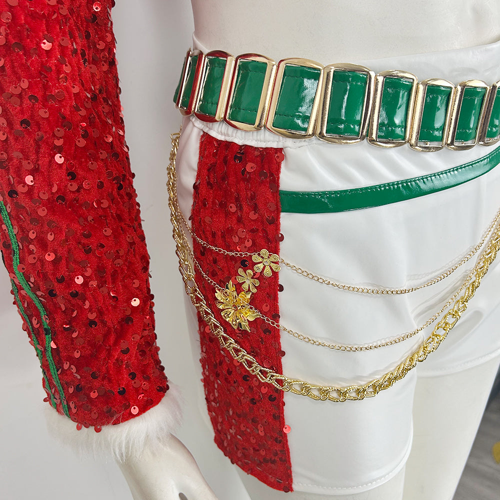 Kerst Kostuum Danspak Party Jurk Outfit