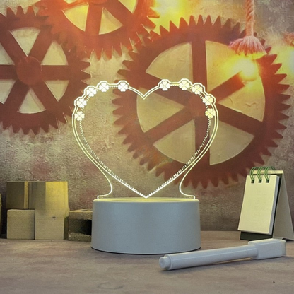 LED Acrylaat Berichtenbord Licht 60x40 cm