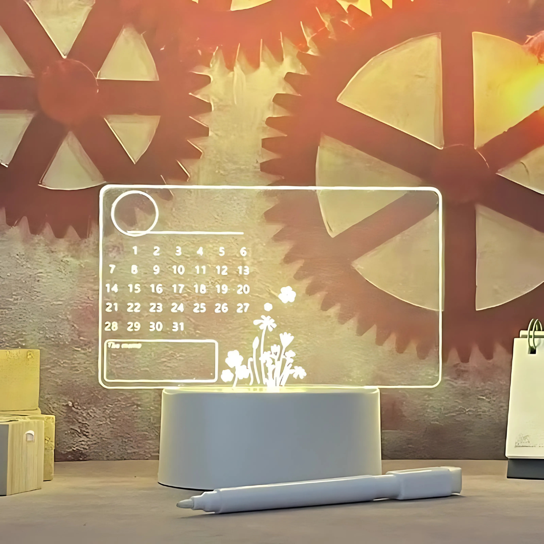 LED Acrylaat Berichtenbord Licht 60x40 cm