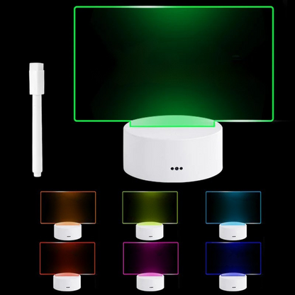 LED Acrylaat Berichtenbord Licht 60x40 cm