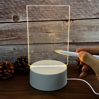 LED Acrylaat Berichtenbord Licht 60x40 cm