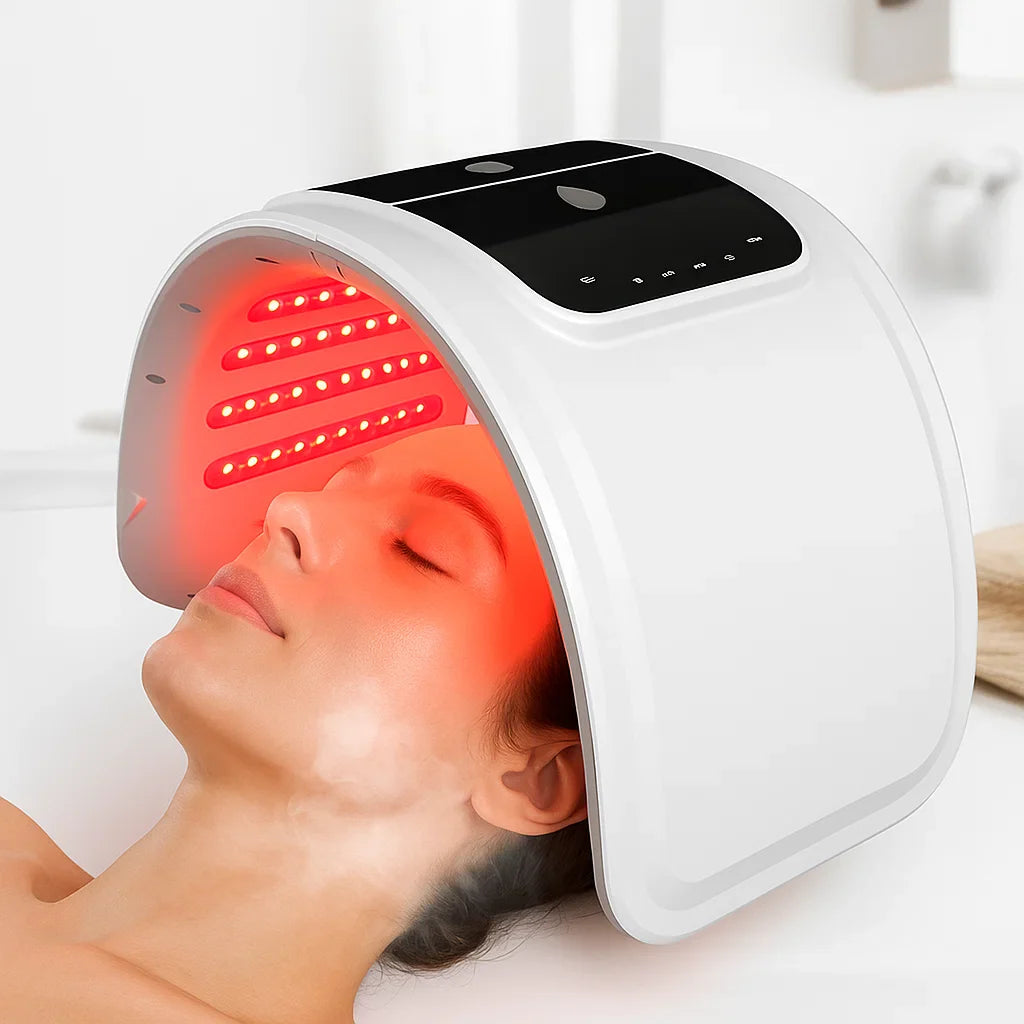 LED Gezichtsmasker Huidtherapie 7 Kleur Therapie