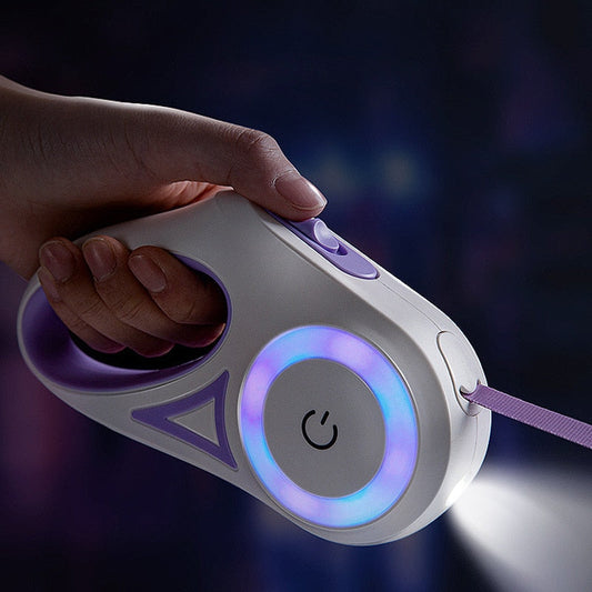 LED Hondenriem Inklapbaar met Licht
