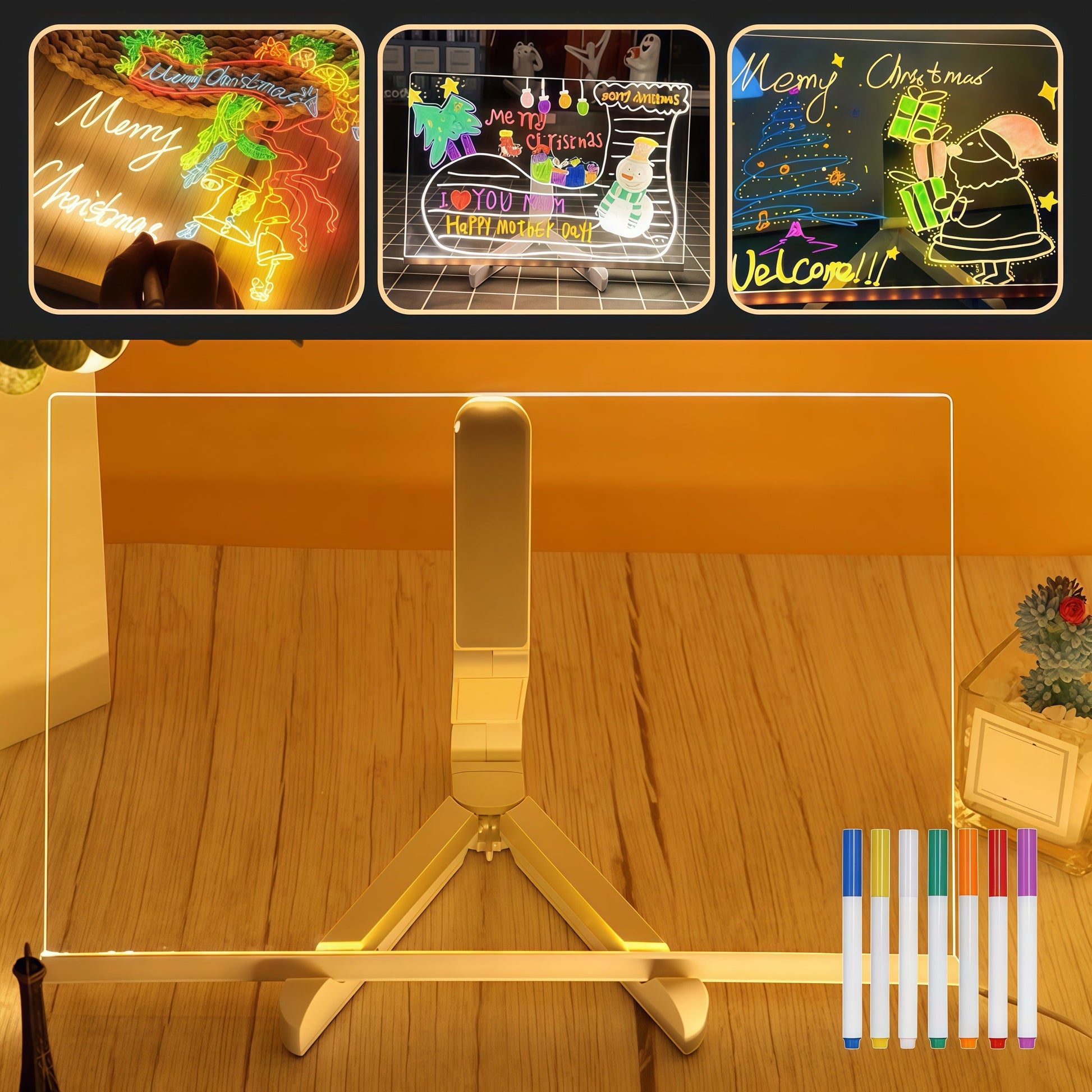 LED Teken Tablet Schrijfbord voor Kinderen