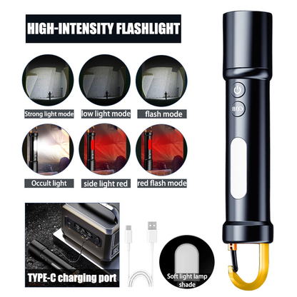 LED Zaklamp Tactische Set Hoge Lumens
