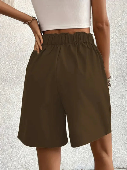 Hoge taille shorts dames – Comfortabele en modieuze shorts voor zomeroutfits