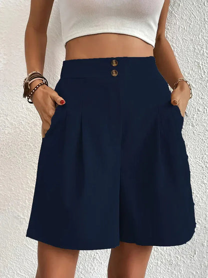 Hoge taille shorts dames – Comfortabele en modieuze shorts voor zomeroutfits
