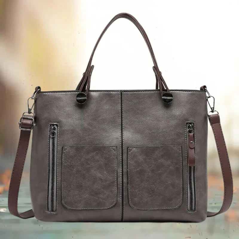 Leren tas schoudertas handtas