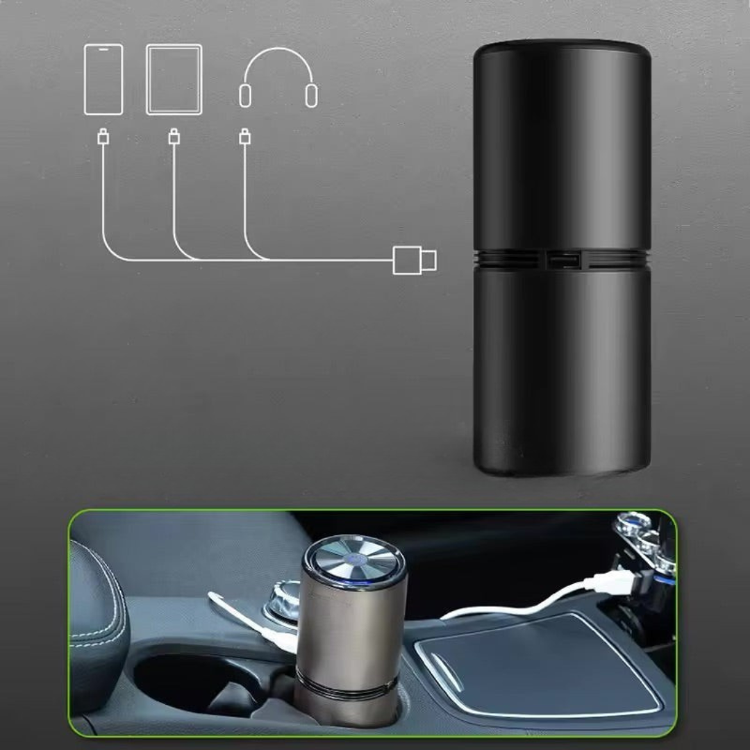 Luchtreiniger Compact USB Ionisator Metaal