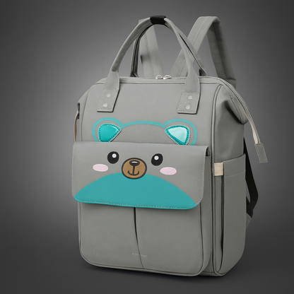 Luiertas Unisex Functioneel Beerontwerp Reisbagage
