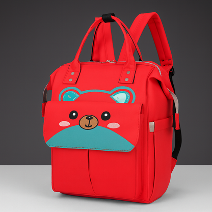 Luiertas Unisex Functioneel Beerontwerp Reisbagage