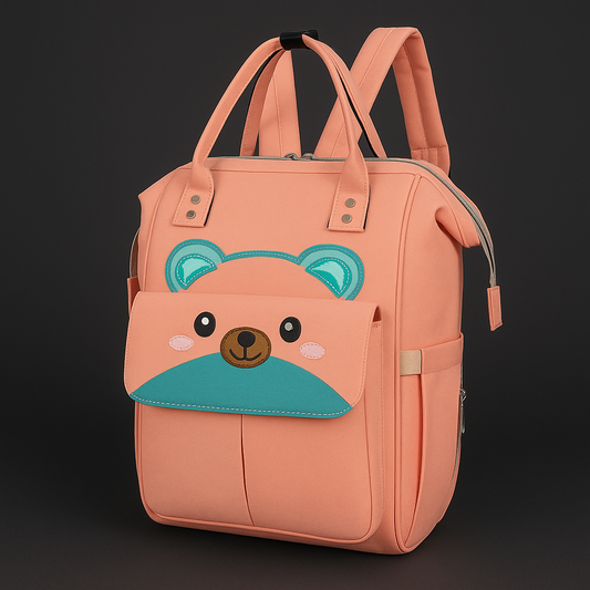 Luiertas Unisex Functioneel Beerontwerp Reisbagage