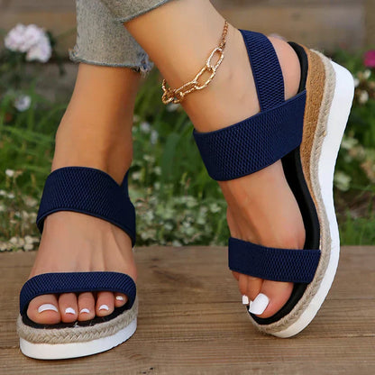 Comfortabele Orthopedische Sandalen voor Vrouwen – Sleehak Sandalen met Steun