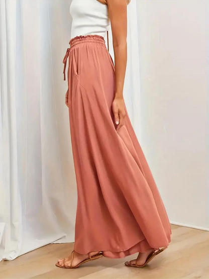 Damesbroek hoge taille – Elegante pantalon met comfortabele pasvorm en stijlvol ontwerp