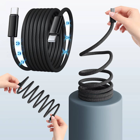 Magnetisch Anti Tangle Oplaadkabel Super Snel