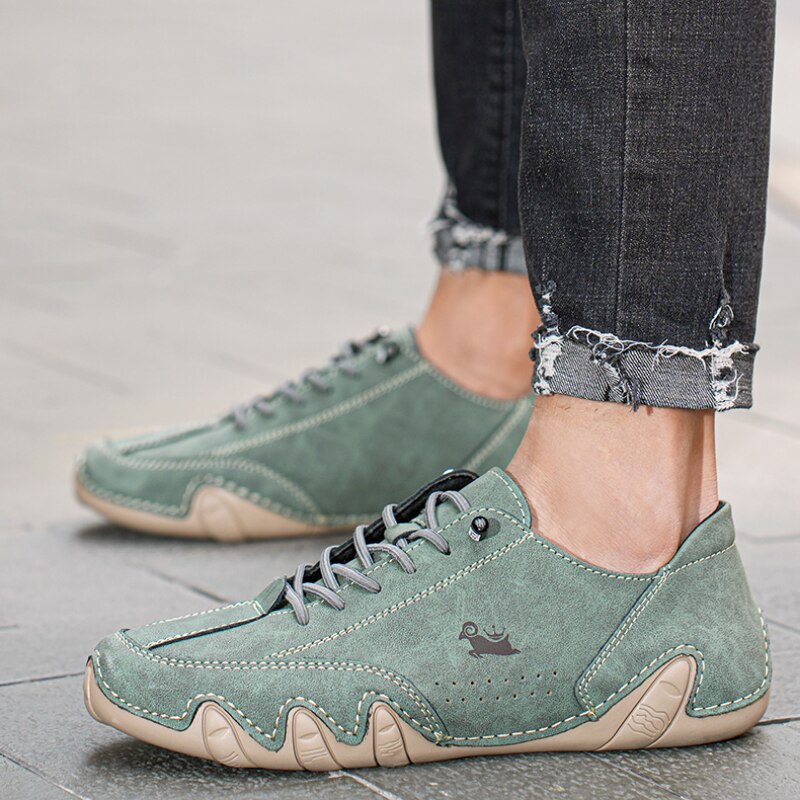 Comfortabele leren schoenen unisex – UltraFlex barefoot stijl voor dagelijks gebruik