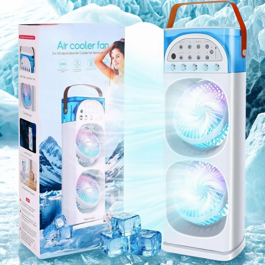 Mini Airconditioner met Luchtbevochtiger en LED Licht