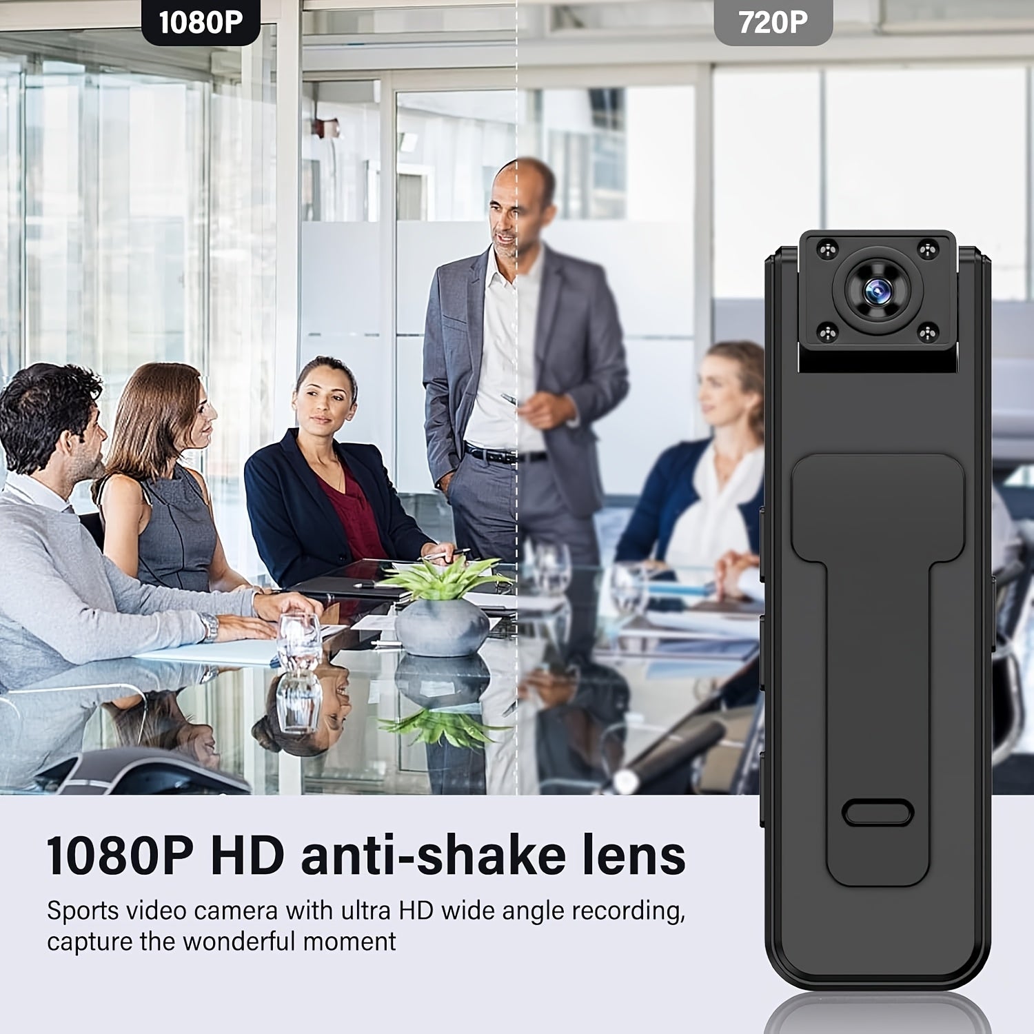 Mini Camera met Clip voor Video-opnames