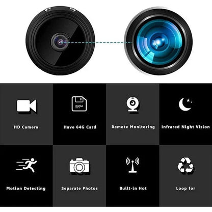 Mini Draadloze Magnetische Camera met Audio en Video