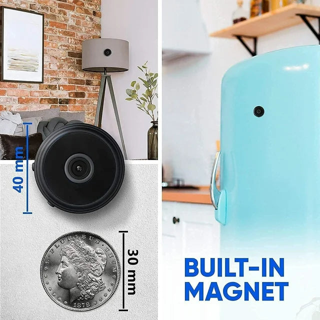 Mini Draadloze Magnetische Camera met Audio en Video