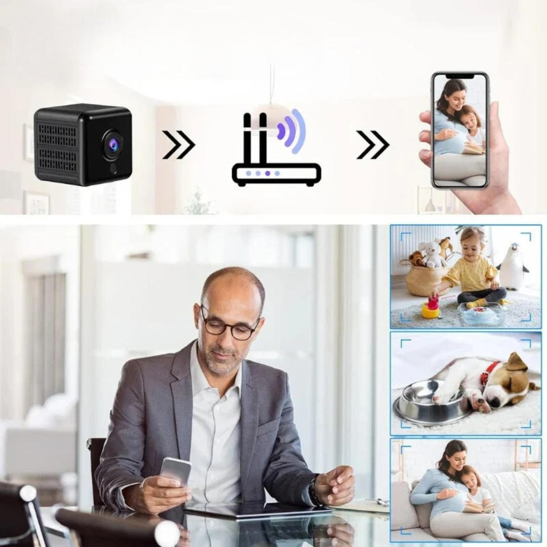 Mini Draadloze Spy Camera Thuisbeveiliging