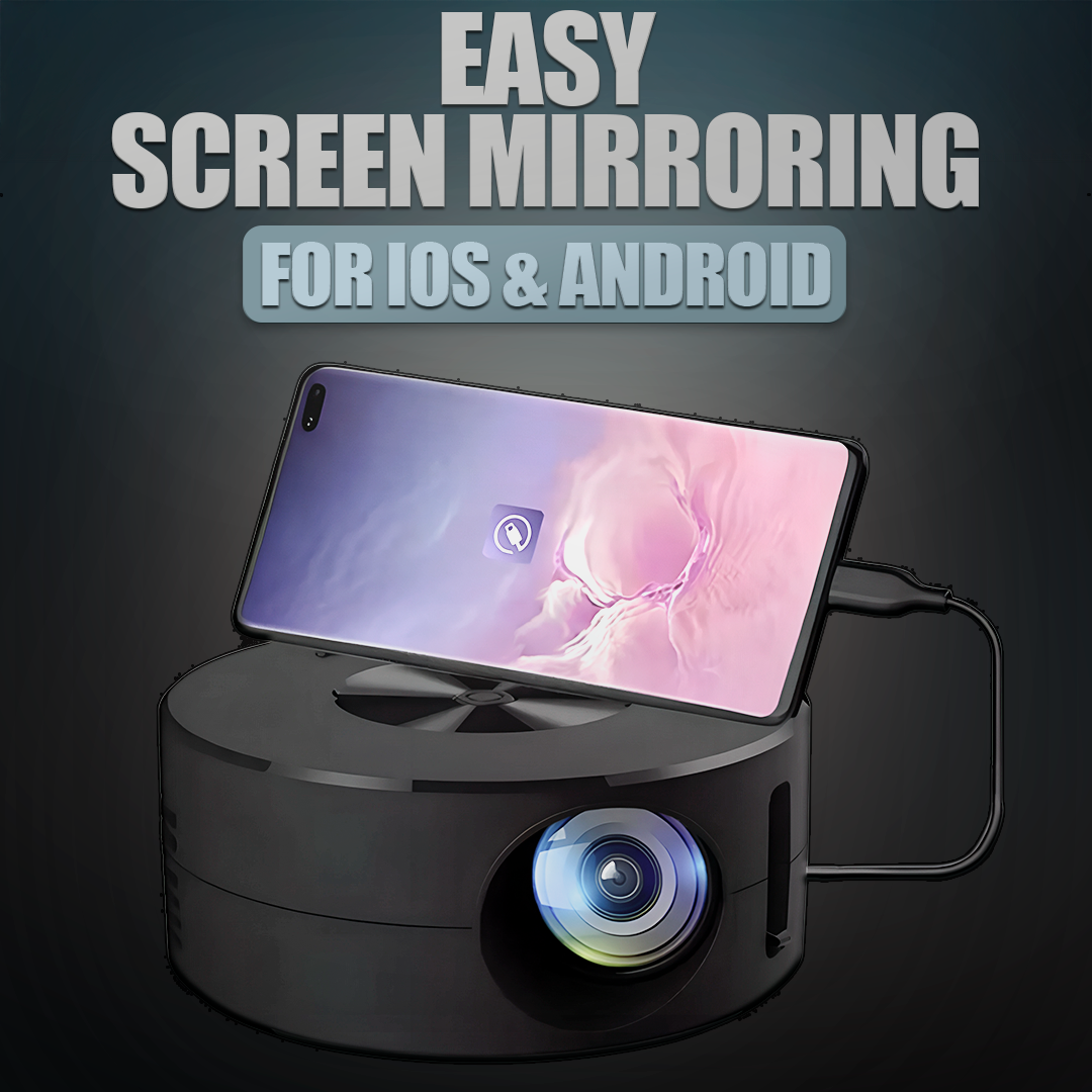 Mini Draagbare Projector Ultra HD