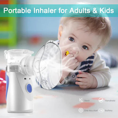 Mini Handnevelapparaat Stoom Inhalator voor Kinderen Volwassenen